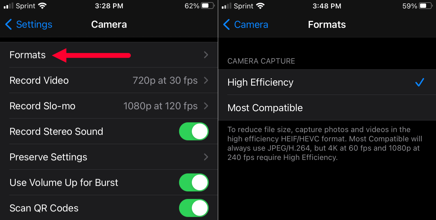 How To Pick The Correct iPhone Camera Settings