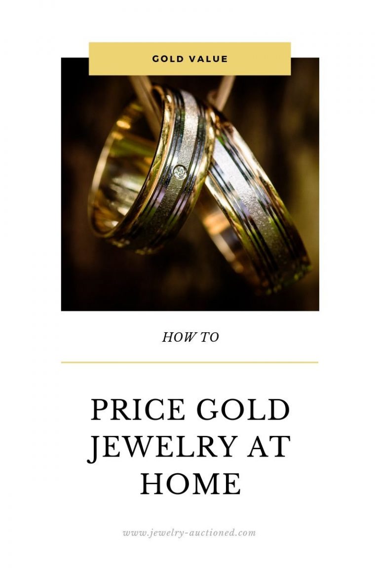 How To Price Gold Jewelry At Home?