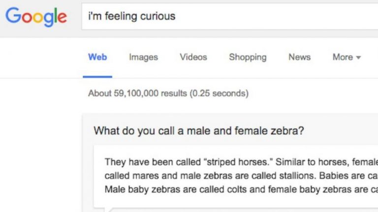 How Does Google’s I’m Feeling Curious Work?