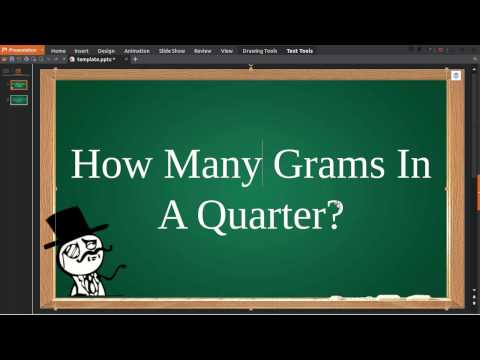 How many grams in a quarter pound?