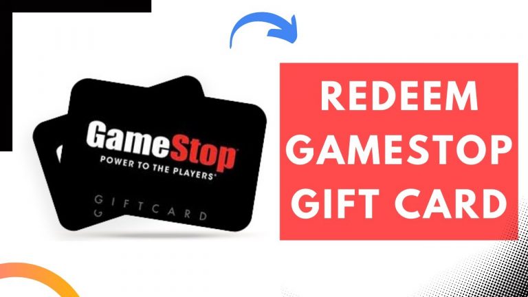 How to use gamestop gift card online?