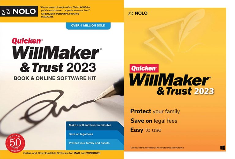 What are the features of Quicken Willmaker & Trust 2023
